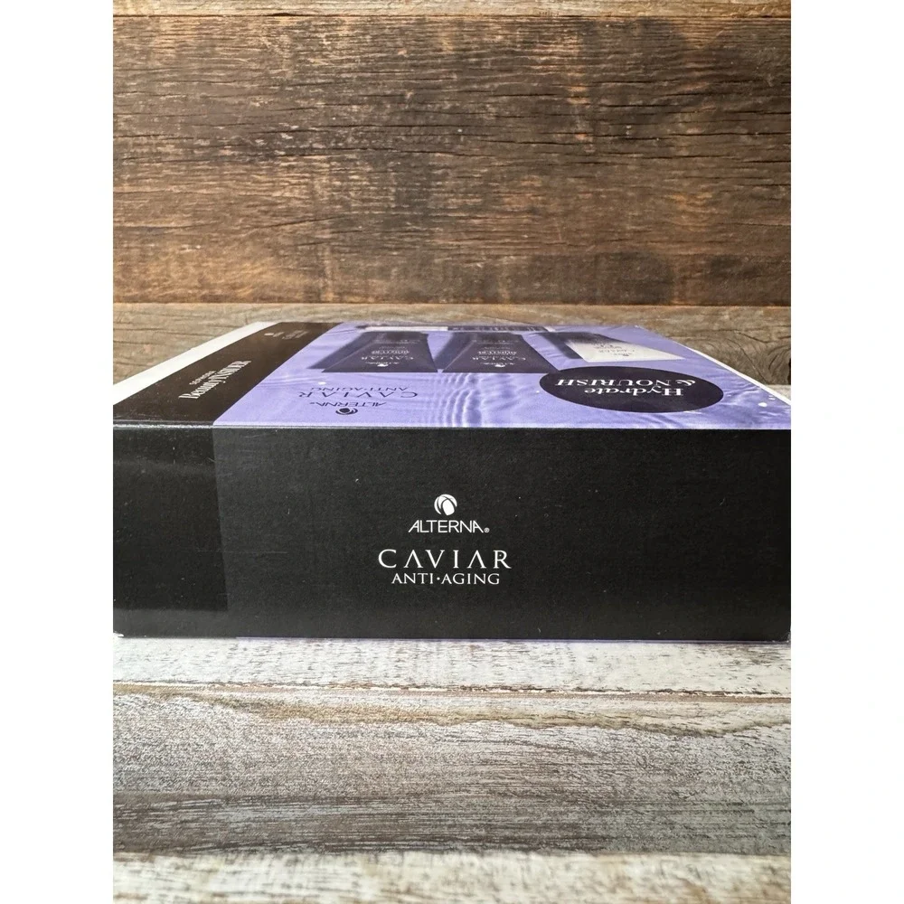 Alterna Caviar Beauty Insider Bundle – Shampoo, Conditioner, CC Cream + Leave-In